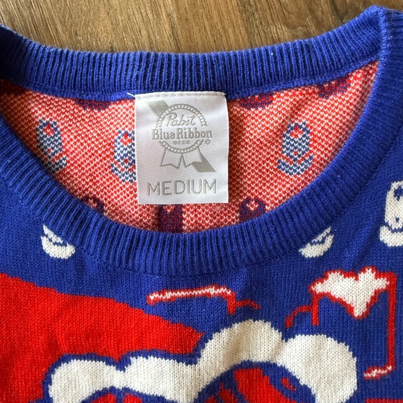 Men's Blue Sweater - Picture 2 of 3